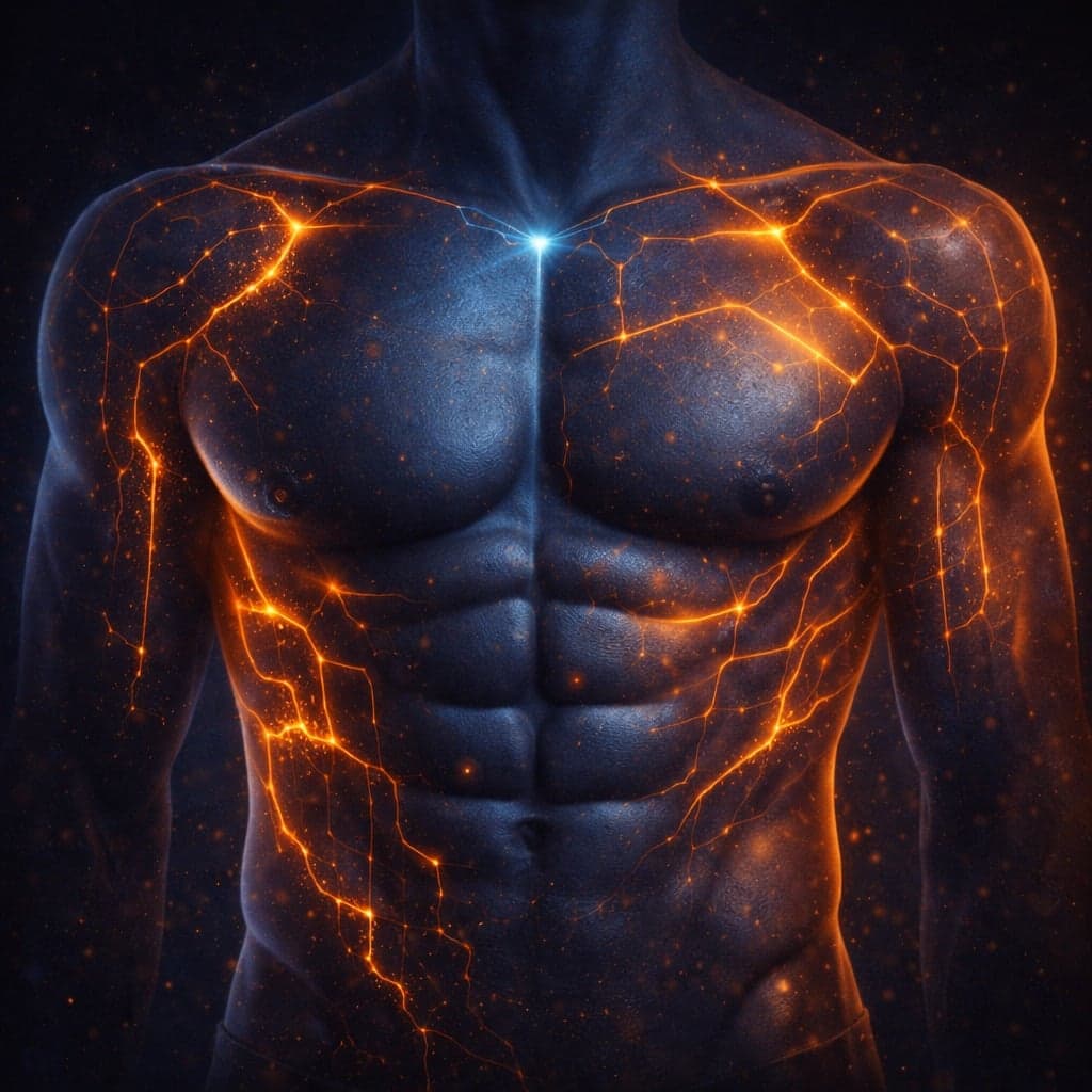 MAXORIS Body cosmic DNA background